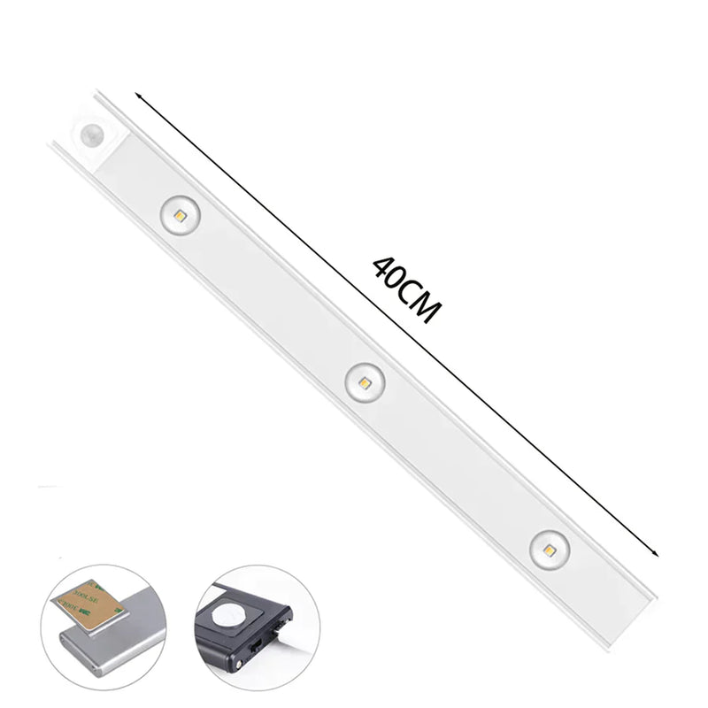 Luz LED inalámbrica lujosa para armarios - LumiLux