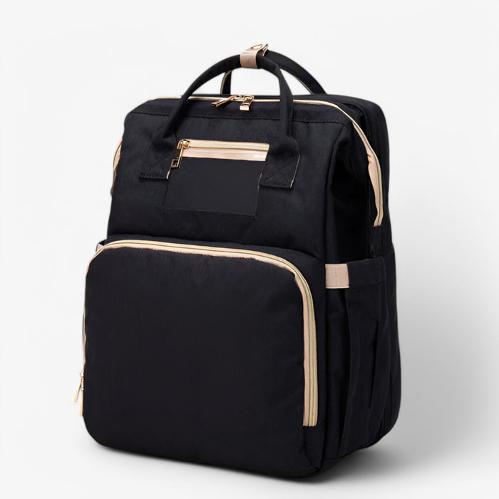 Multifunctional Diaper Bag with Pull-Out Baby Bed – Noëlle