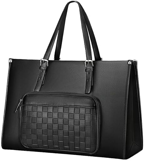 Women's insulated lunch bag with laptop compartment
