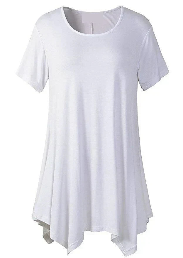Loose Fit Women's T-Shirt with Short Sleeves – Taryn