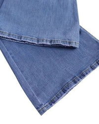 Trendy Denim Pants with High Waist - Mila