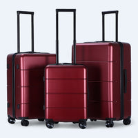 3-piece hard shell suitcase set – Atlas Explorer
