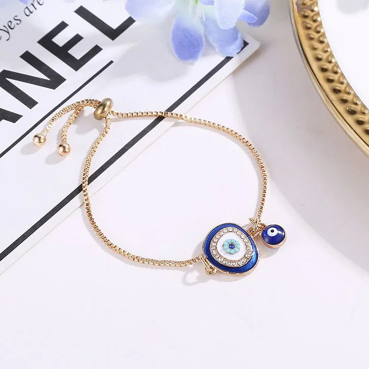 Evil Eye Bracelet in Ethnic Style – Selene