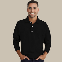 Herre Polo Pullover med Lange Ærmer - GentCraft