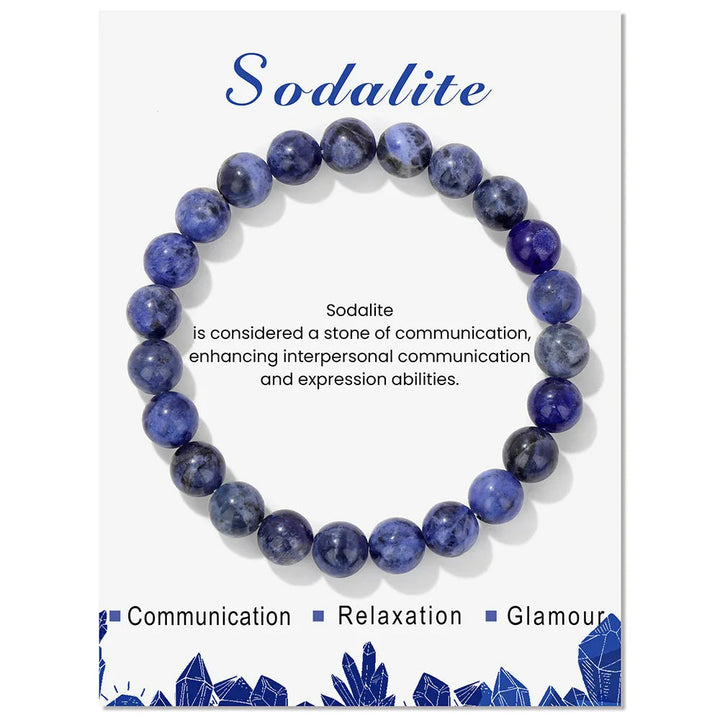 Natural Crystal Healing Energy Bracelet – Aria