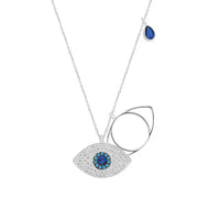 Stylish Necklace with Evil Eye – Leyla