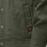 Chaqueta de invierno para hombre Gelegte para exteriores – Acolchada con forro interior de lana – Danny
