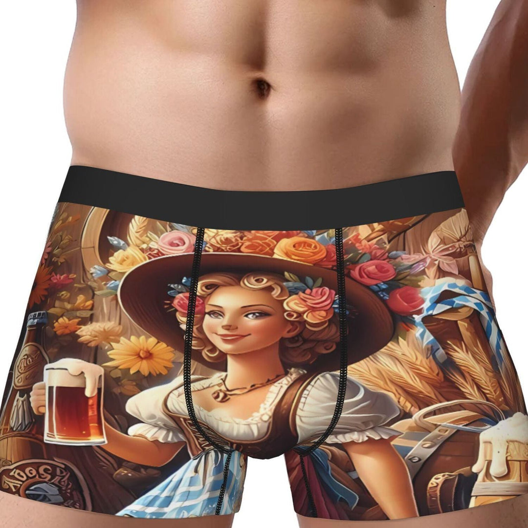 Set de 2 bóxers para hombre con estampado de Oktoberfest – LudwigBoxer Oktoberfest 2025