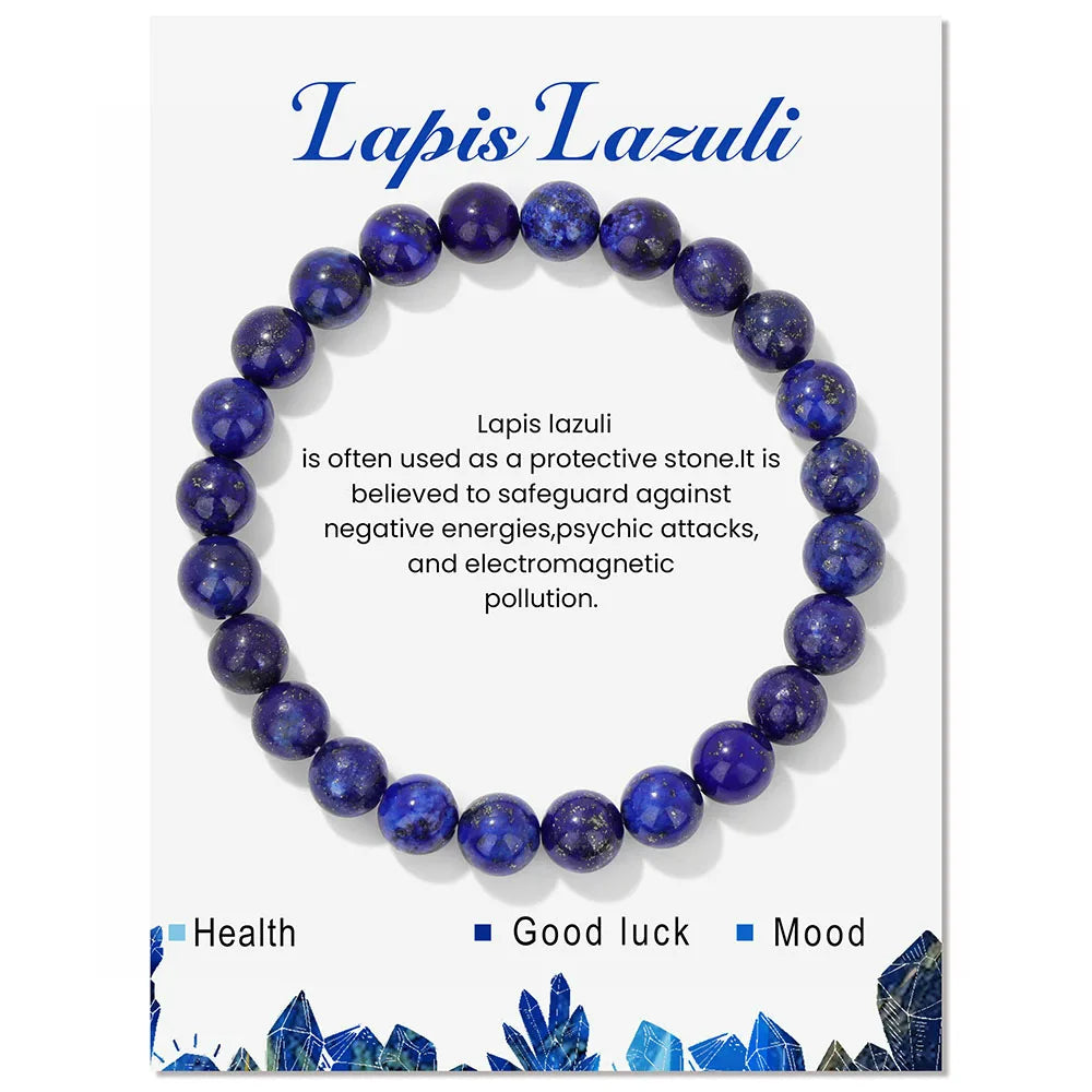Natural Crystal Healing Energy Bracelet – Aria