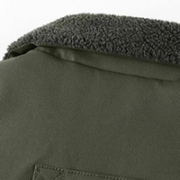 Chaqueta de invierno para hombre Gelegte para exteriores – Acolchada con forro interior de lana – Danny