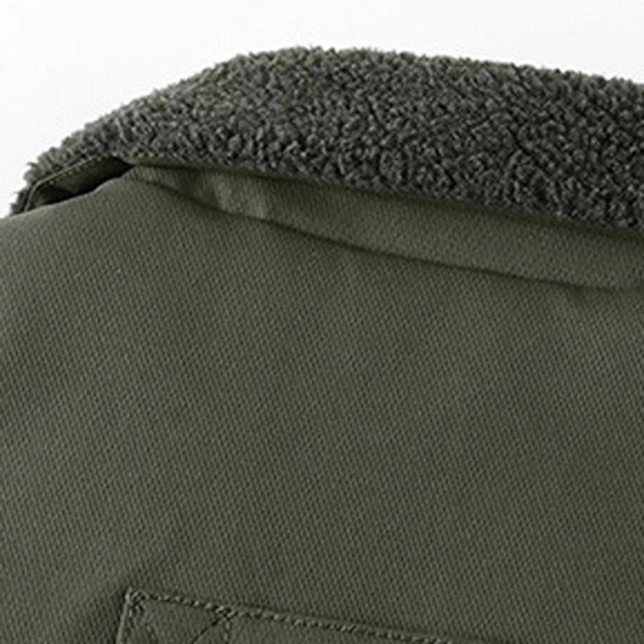 Chaqueta de invierno para hombre Gelegte para exteriores – Acolchada con forro interior de lana – Danny