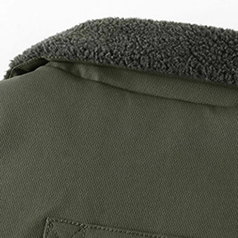 Chaqueta de invierno para hombre Gelegte para exteriores – Acolchada con forro interior de lana – Danny
