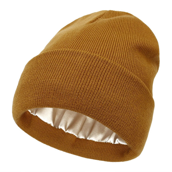 Winter hat with silk lining - Noor