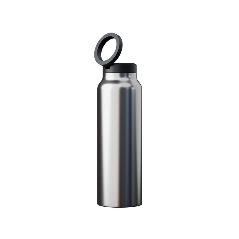 Innovative Wasserflasche mit Magnetischem Ring – HydroSnap