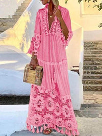 Stylish figure-hugging lace dress for women – Elina