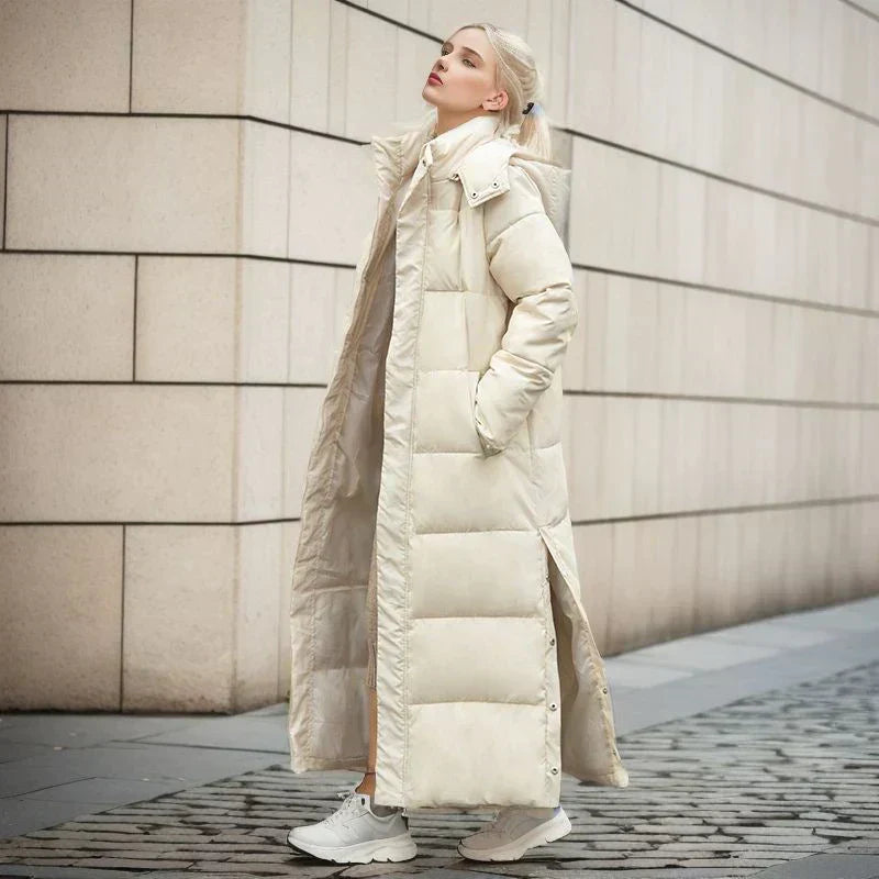 Long Women's Winter Jacket - Isabella