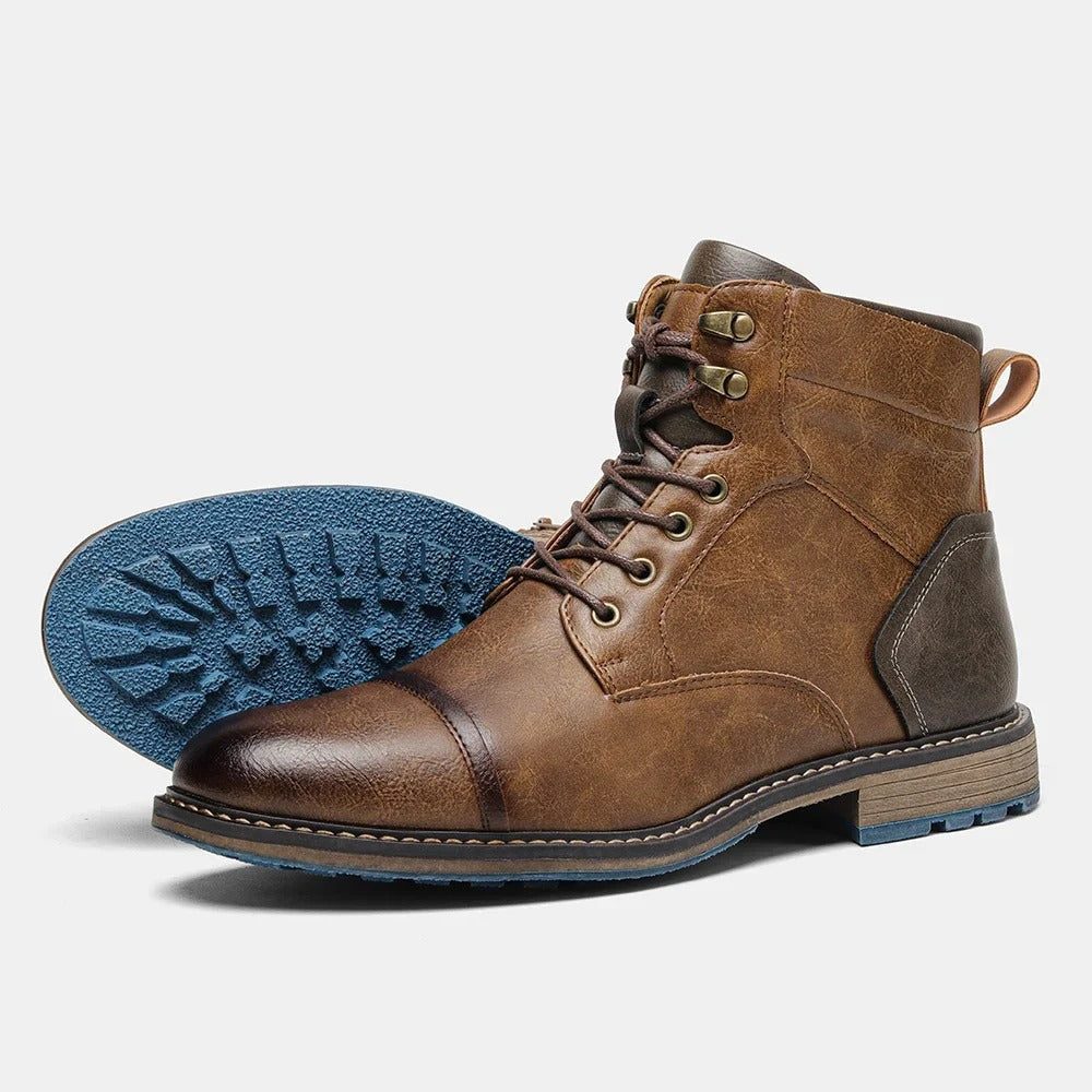 Vintage Leather Men's Boots - Orion