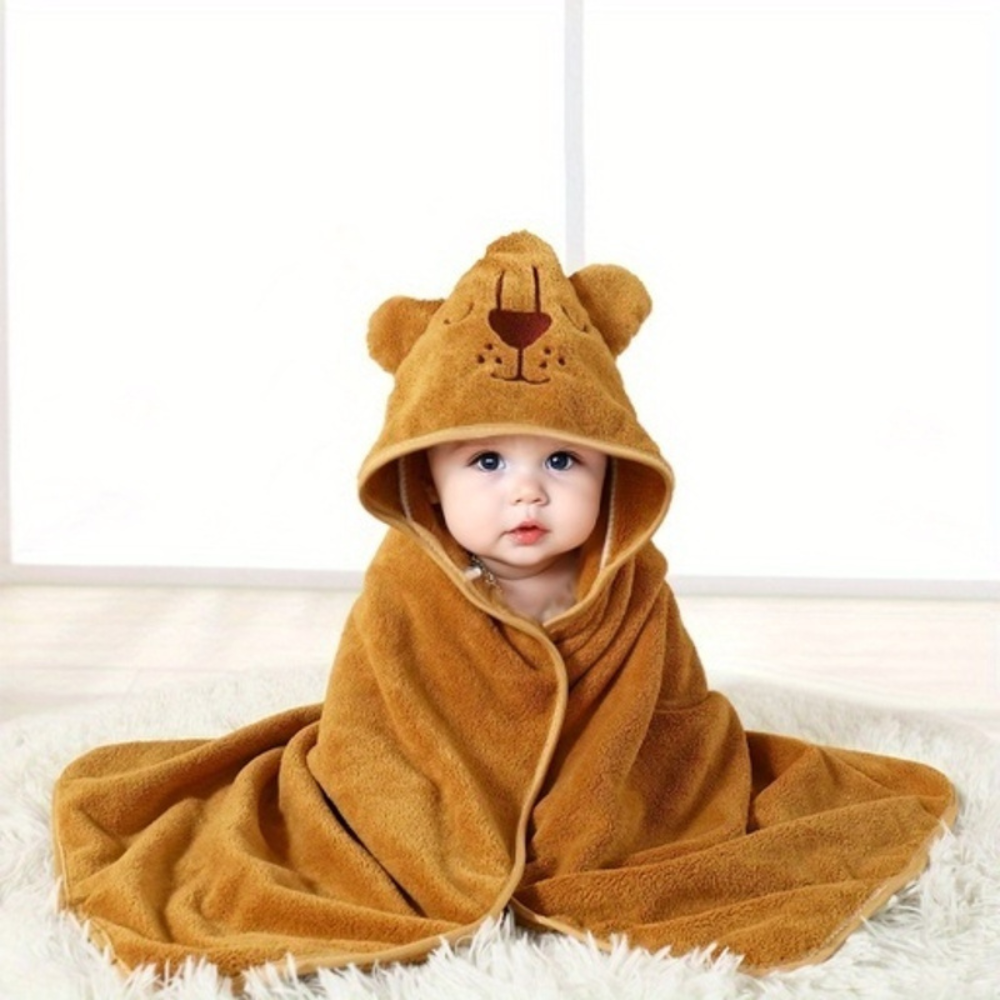 Baby bath towel with hood – SnuggleSplash