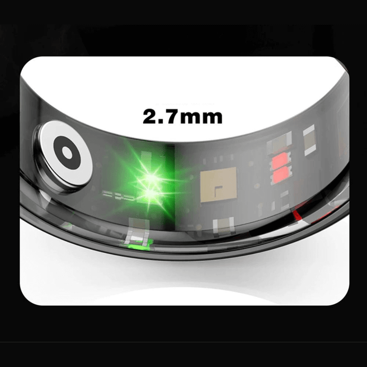 Titanium-Gesundheitstracker-Ring – VitaRing