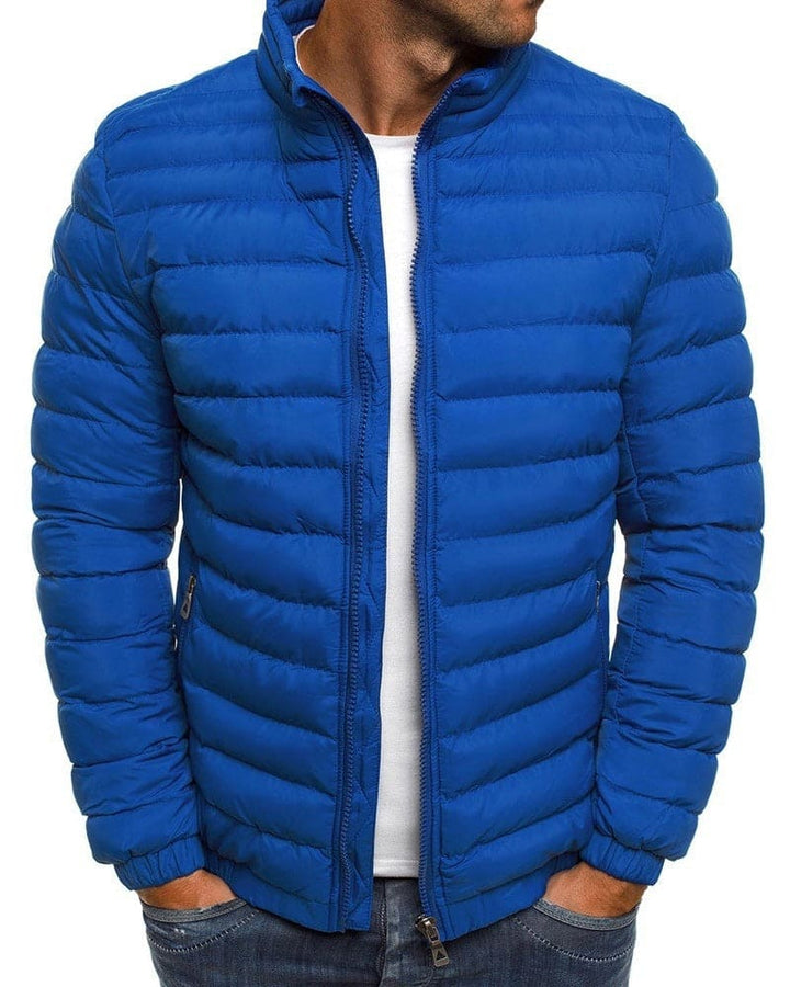 Solid Color Ethan Jacket with Zipper