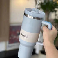 Vaso aislado al vacío con tapa y pajilla – TermoVaso