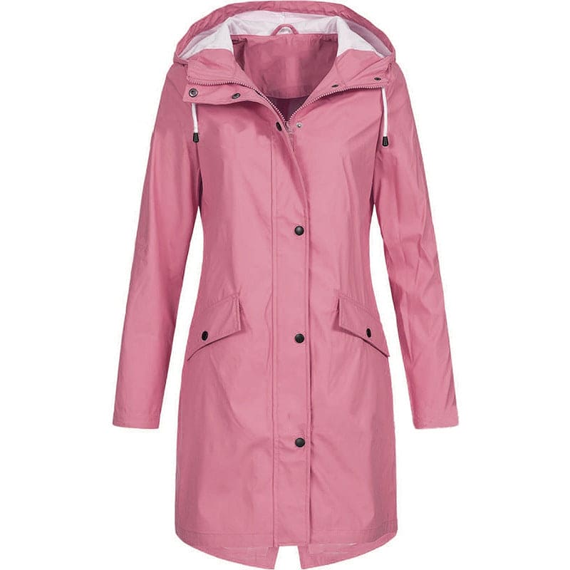Women's rain jacket with hood - Aurora