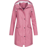 Women's rain jacket with hood - Aurora