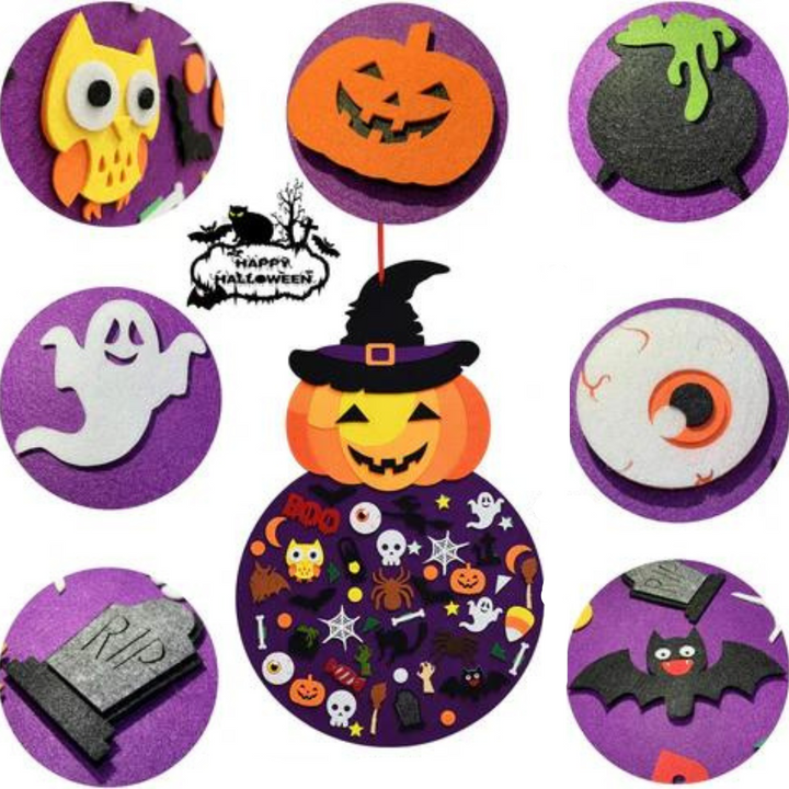 Halloween DIY Felt Board with Pumpkin – SpookyBoard