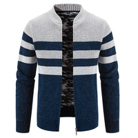 Men's Striped Autumn Sweater – Tobias