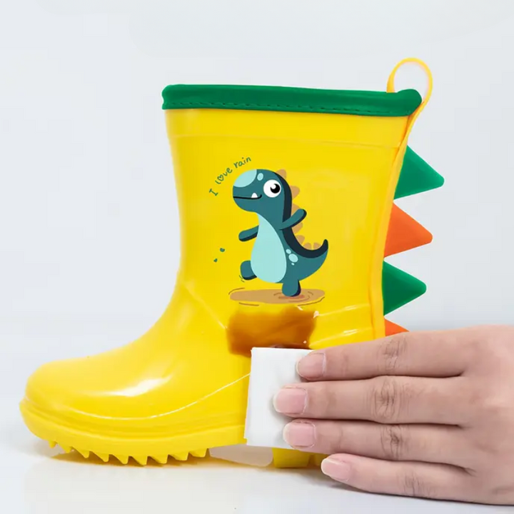 Botas de goma infantiles coloridas con motivos de animales – Leo