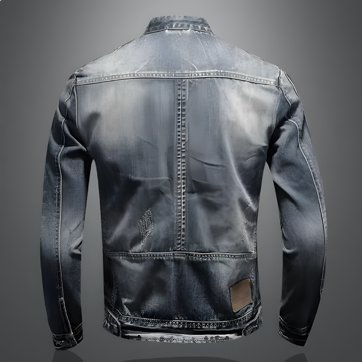 Vintage Denim Jacket for Men - Maverick