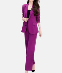 Stylish Pantsuit with Tailored Blazer - Isabella