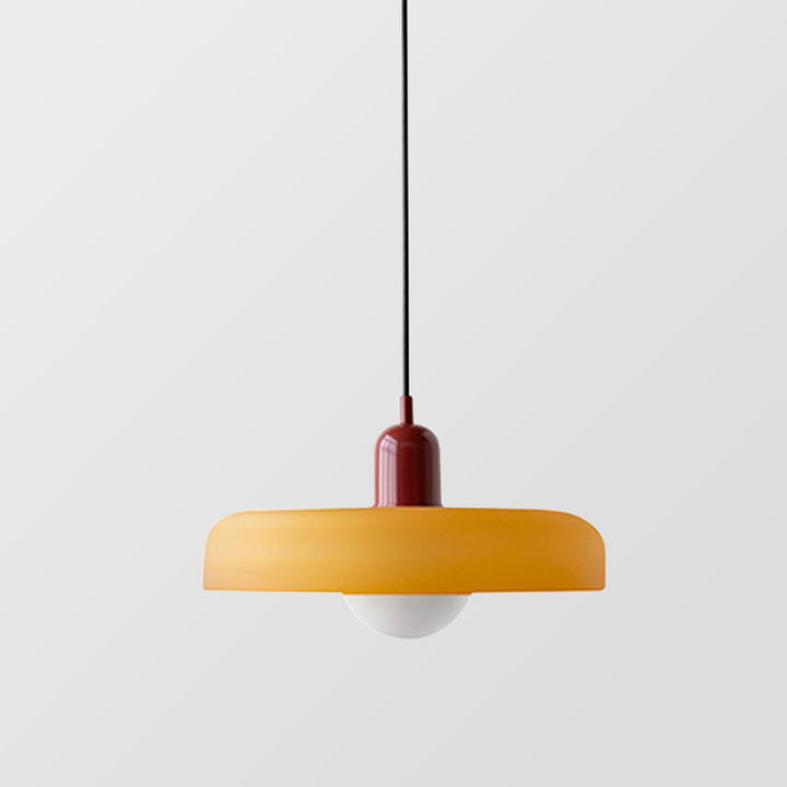 Lámpara colgante colorida estilo Bauhaus - StiloGlas