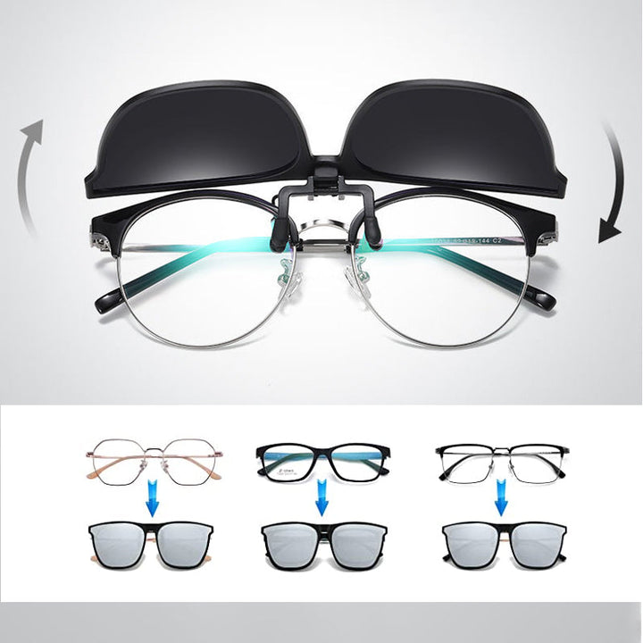 Polarized Sunglasses Clip for Eyeglass Wearers – Felix