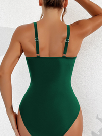 Damen Badeanzug mit Mesh und Push-up Effekt – Chiara