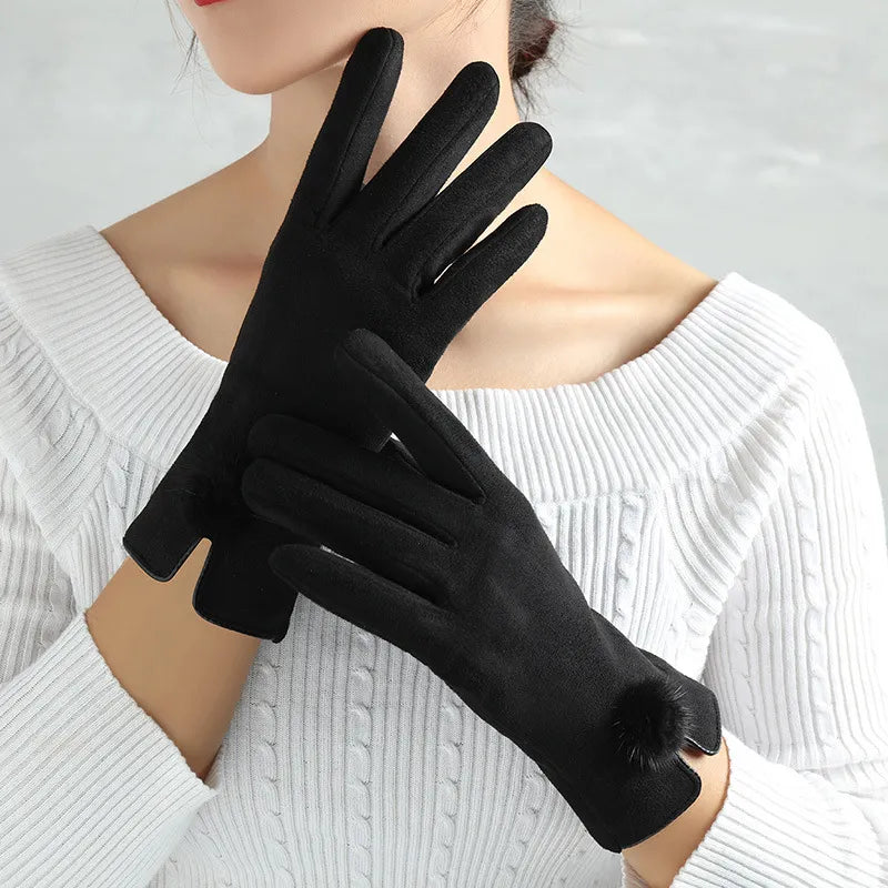 Stilvolle Herbst- und Winterhandschuhe für Damen - Amelia