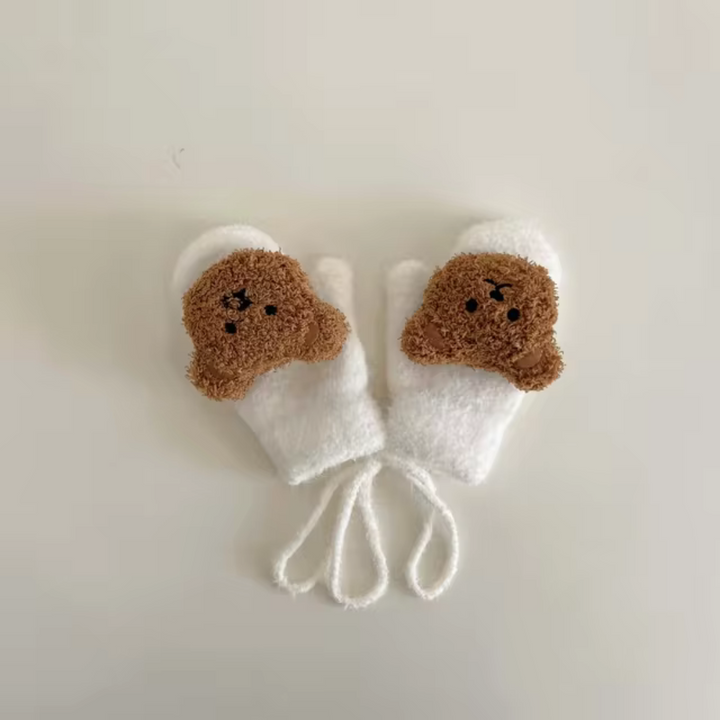 Children's winter gloves with bear motifs – TinyBear gloves