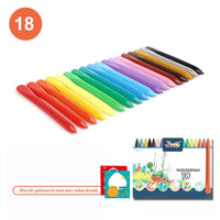 Naturlige Farverige Vokskridt - EcoCrayons