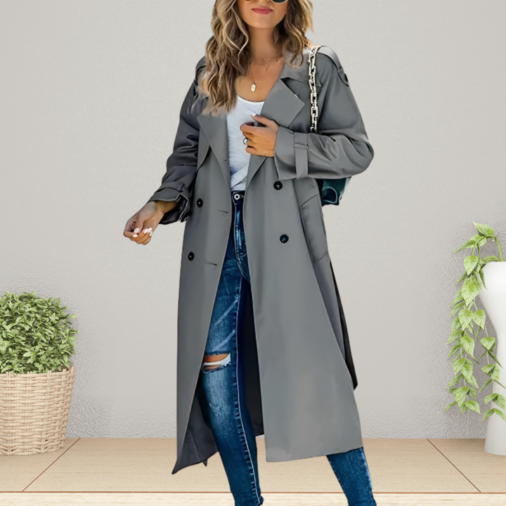 Elegant women's trench coat for the transition – Isabelle