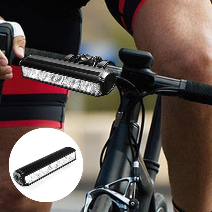 Super bright 180° bicycle light with integrated battery – Luminor