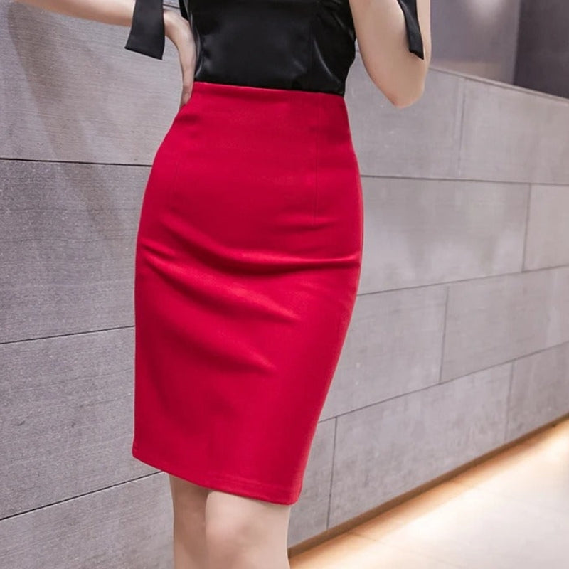 Business pencil skirt with high waist – Sophie