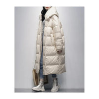 Long Padded Women's Winter Coat - Amara