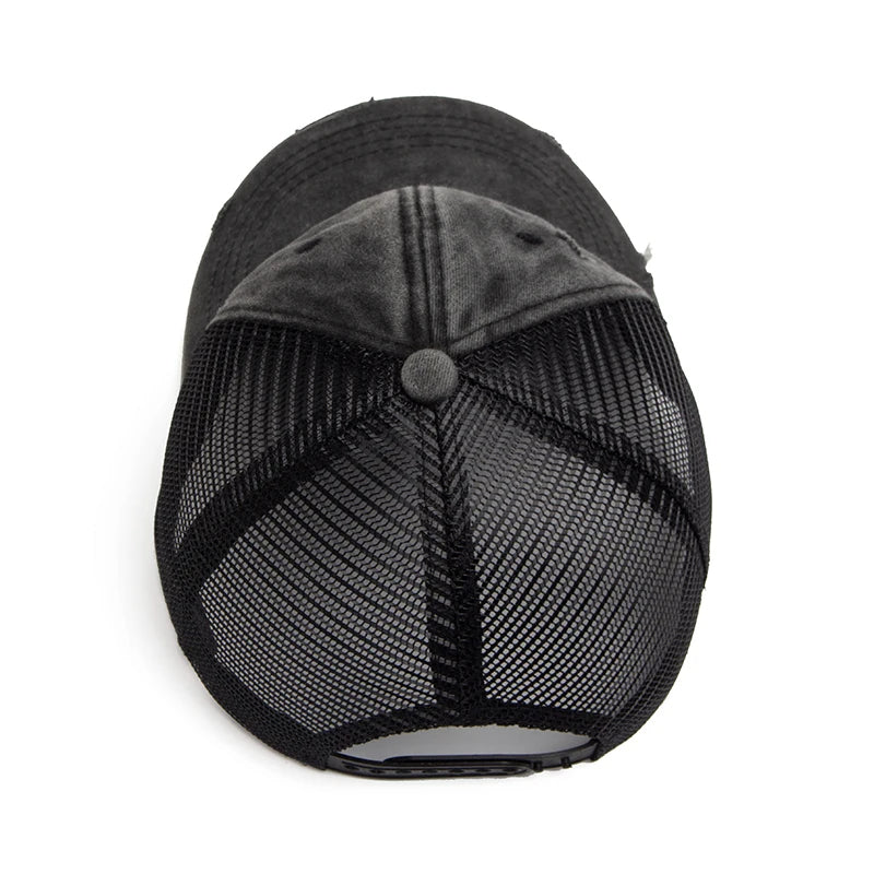 Cap with Braid Opening & Mesh Design – Buy 1, Get 1 Free – Liora