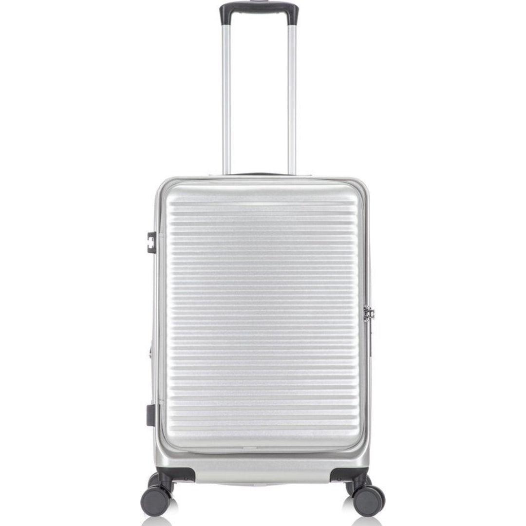 Hard shell suitcase with laptop compartment – Vienna
