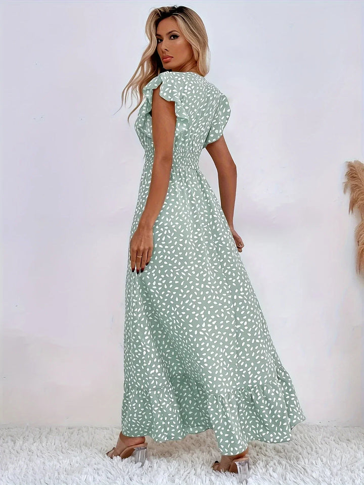 Flora Print Flæse Kjole | Stilfuld og Trendy