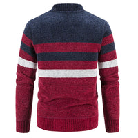 Men's Striped Autumn Sweater – Tobias