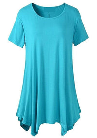 Loose Fit Women's T-Shirt with Short Sleeves – Taryn