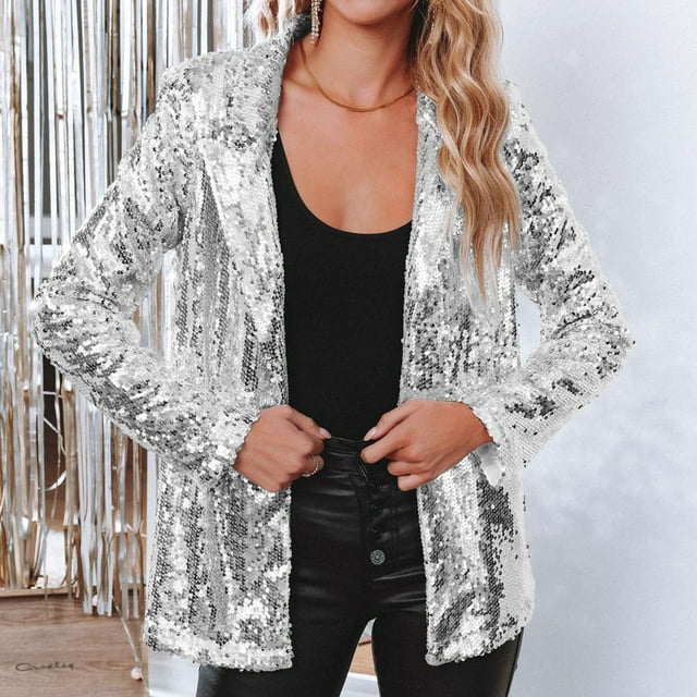 Trendy palietter blazer - Olivia