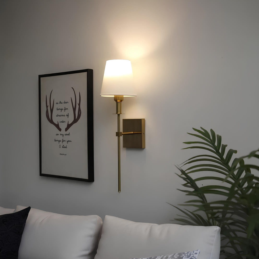 Drahtlose Luxus Wandleuchte - LumaElegance