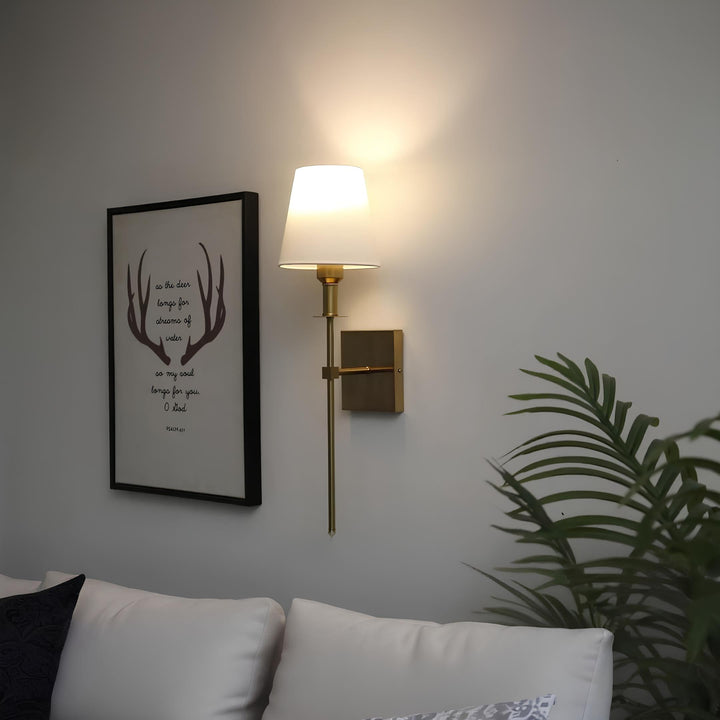 Drahtlose Luxus Wandleuchte - LumaElegance